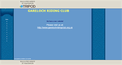 Desktop Screenshot of garelochridingclub.tripod.com