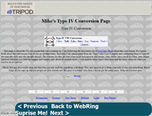 Tablet Screenshot of mikedren.tripod.com