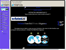 Tablet Screenshot of gremiofbpa.tripod.com