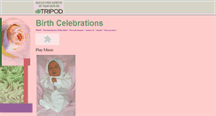 Desktop Screenshot of birth-celebrations.tripod.com