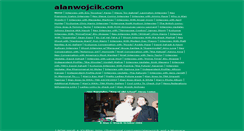 Desktop Screenshot of alanwojcik.tripod.com