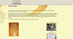Desktop Screenshot of devosdeals.tripod.com