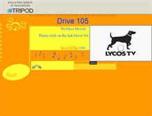 Tablet Screenshot of drive105fm.tripod.com
