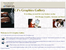 Tablet Screenshot of cjgraphicsgallery.tripod.com