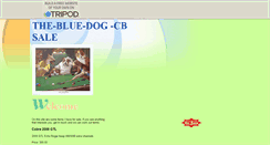 Desktop Screenshot of bluedogcbsales.tripod.com