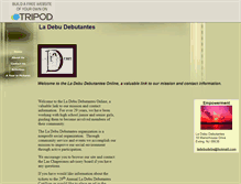Tablet Screenshot of la-debu.tripod.com