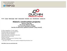 Tablet Screenshot of duchinproductions.tripod.com