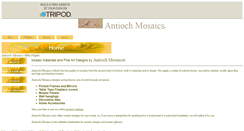 Desktop Screenshot of antiochmosaics.tripod.com