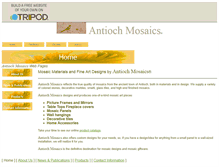 Tablet Screenshot of antiochmosaics.tripod.com