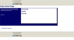 Desktop Screenshot of cabd0.tripod.com