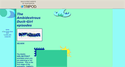 Desktop Screenshot of duckgirlmovie.tripod.com