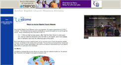 Desktop Screenshot of anchorbaptist.missions.tripod.com