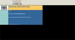 Desktop Screenshot of ebsmithclub.tripod.com