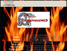 Tablet Screenshot of dragonslair27.tripod.com