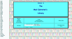 Desktop Screenshot of madcybrarian.tripod.com
