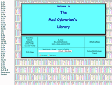 Tablet Screenshot of madcybrarian.tripod.com