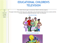 Tablet Screenshot of childrenstv.tripod.com