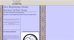 Desktop Screenshot of newbeginningstx.tripod.com