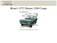 Tablet Screenshot of datsuntech.tripod.com