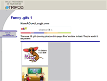 Tablet Screenshot of funnyfunnygifs.tripod.com