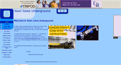 Desktop Screenshot of kewljokesunderground.tripod.com