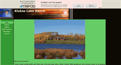 Desktop Screenshot of klukaslake.tripod.com