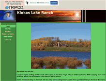 Tablet Screenshot of klukaslake.tripod.com