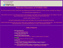 Tablet Screenshot of classof63.tripod.com