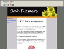 Tablet Screenshot of ftdflowers.tripod.com