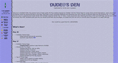 Desktop Screenshot of dudesden.tripod.com