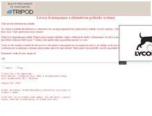 Tablet Screenshot of komunizmus.tripod.com