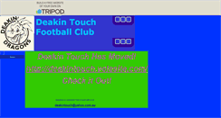 Desktop Screenshot of deakintouch.tripod.com