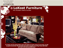 Tablet Screenshot of lokostfurniture.tripod.com