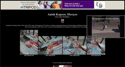 Desktop Screenshot of anishkapoor.tripod.com