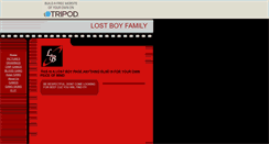 Desktop Screenshot of lostboy134.tripod.com