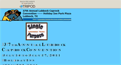 Desktop Screenshot of lubbockaaconvention.tripod.com