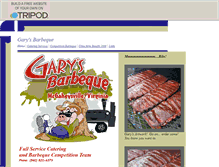 Tablet Screenshot of garysbbq.tripod.com