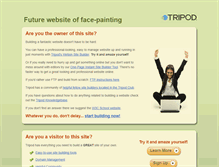 Tablet Screenshot of face-painting.tripod.com