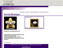 Tablet Screenshot of orchidboutique.tripod.com