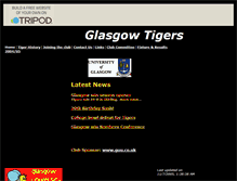 Tablet Screenshot of glasgowunitigers.tripod.com