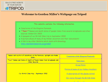 Tablet Screenshot of gkmiller.tripod.com