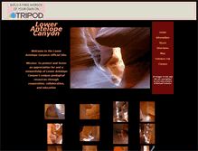 Tablet Screenshot of antelopecanyon.tripod.com