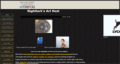 Desktop Screenshot of nightlarkart.tripod.com