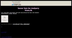 Desktop Screenshot of hiwa8.tripod.com
