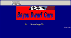 Desktop Screenshot of bayoudwarfcars.tripod.com