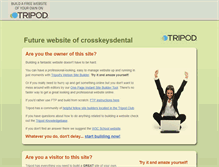 Tablet Screenshot of crosskeysdental.tripod.com