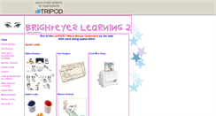 Desktop Screenshot of brighteyeslearning2.tripod.com