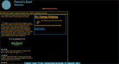Desktop Screenshot of davenevanxaviour.tripod.com