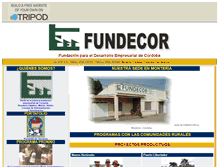 Tablet Screenshot of fundecor.tripod.com