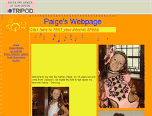 Tablet Screenshot of paige335.tripod.com